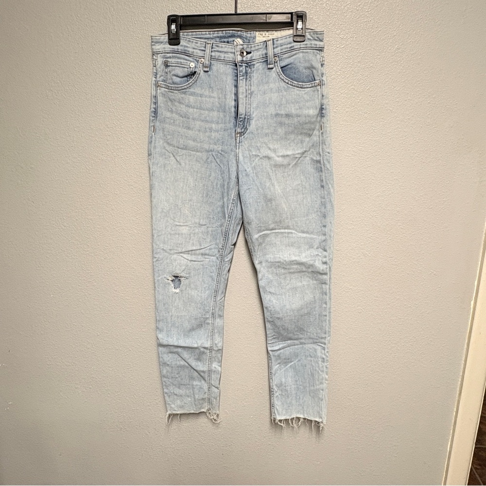 rag & bone Light Blue High Rise Women Jeans